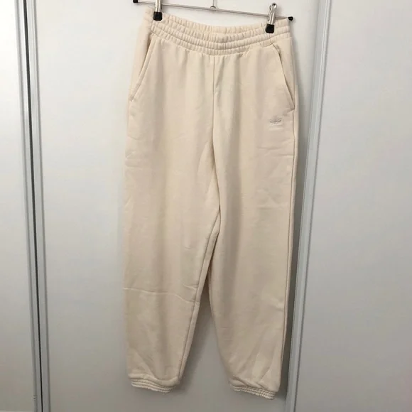 NWT Adidas Cream Relaxed Jogger - Picture 1 of 8
